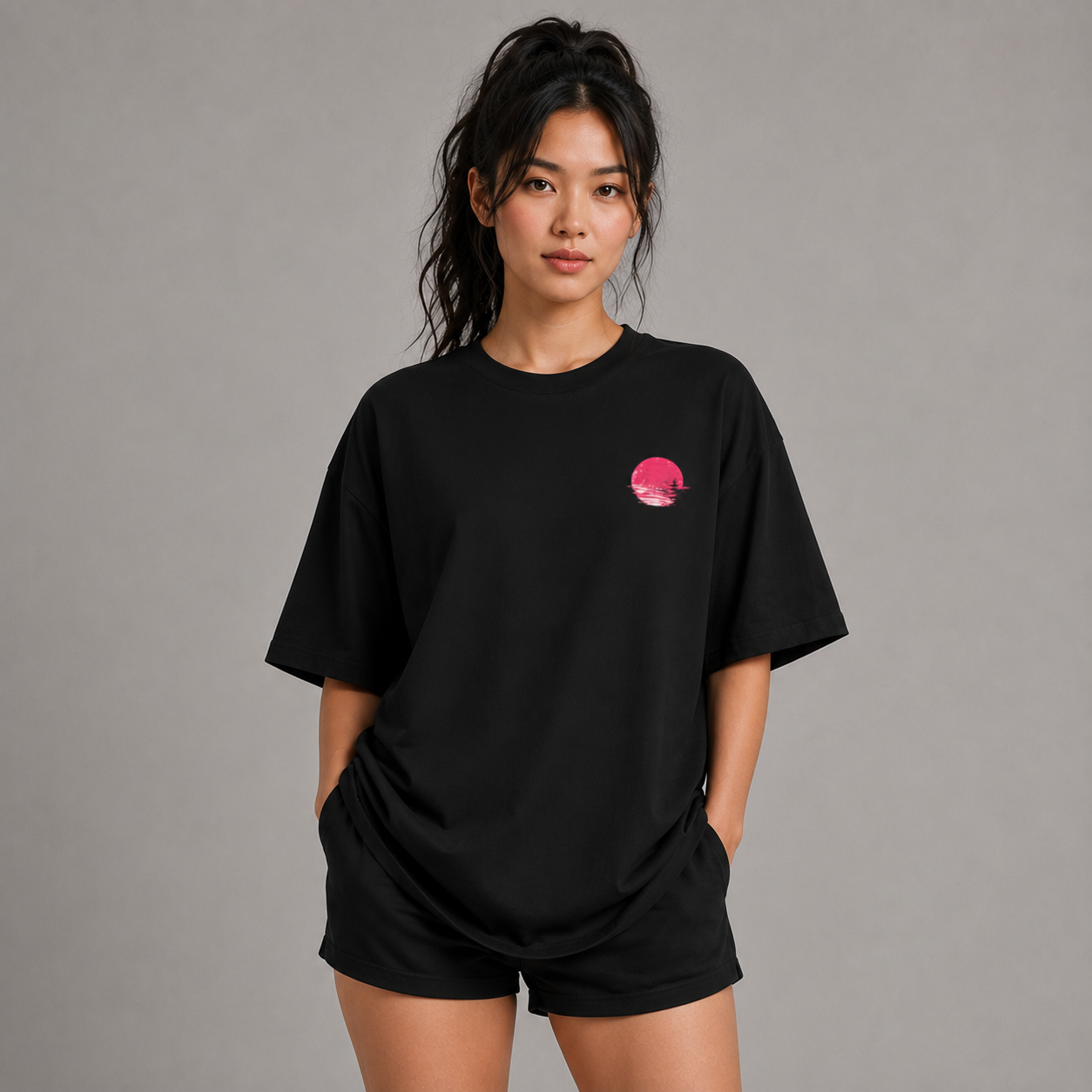 MWS Sakura Oversized Tee