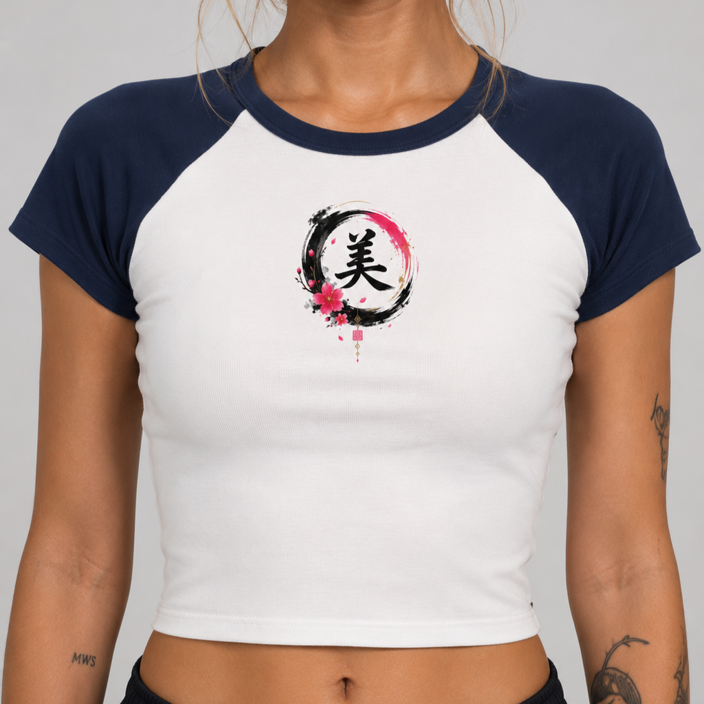 MWS Aiko Raglan Baby Tee