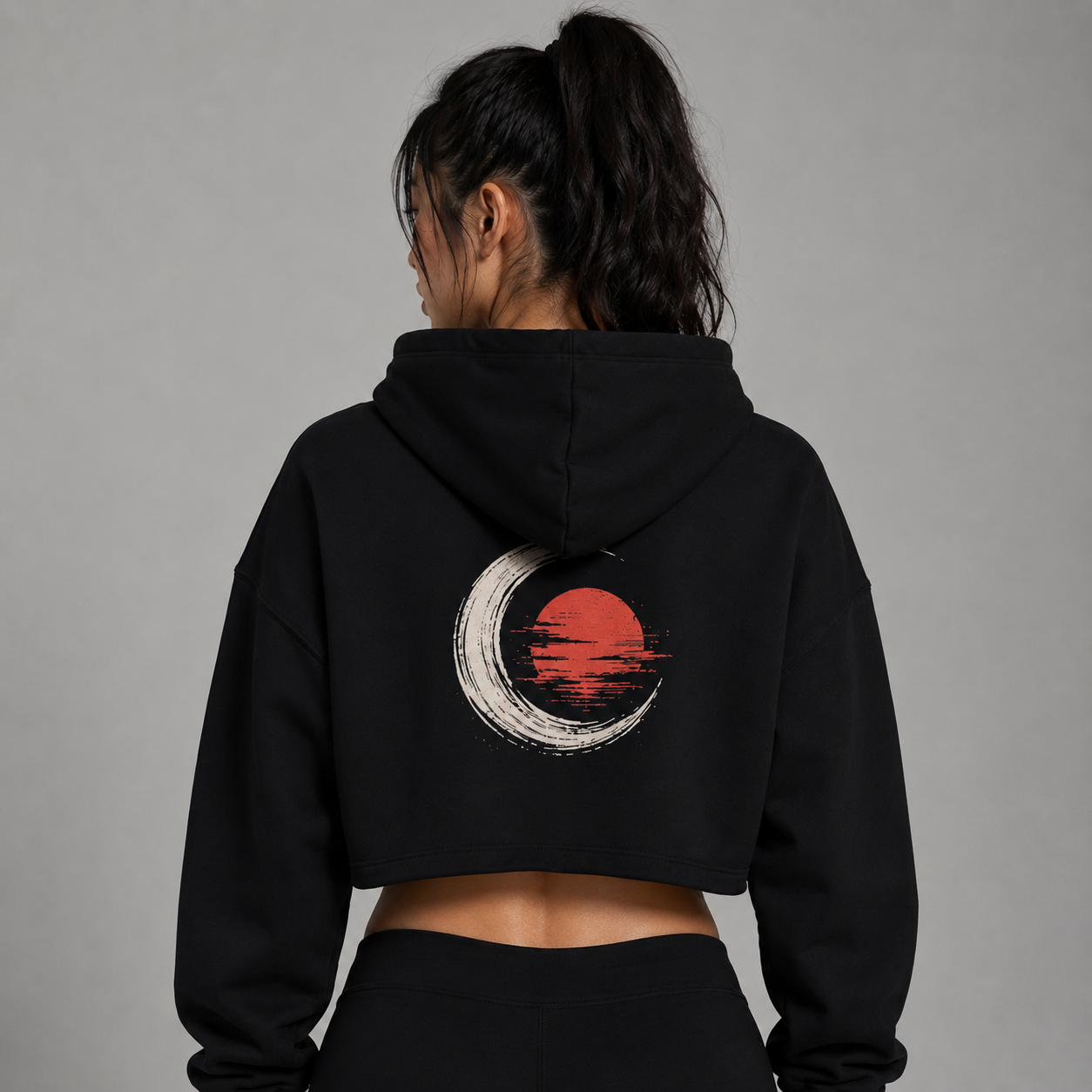 MWS Yoru Crop Hoodie