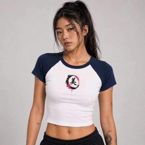 MWS Aiko Raglan Baby Tee